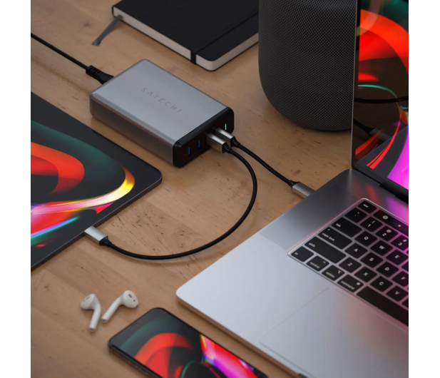 Satechi Desktop 108W Pro - 2x USB-C PD 90W/18W, 2X USB-A total 12W ICSTTC108WM - 1358293 - zdjęcie 6